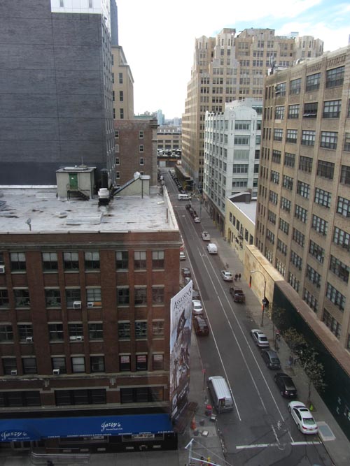 Looking West From 160 Varick Street, SoHo, Manhattan, November 23, 2013