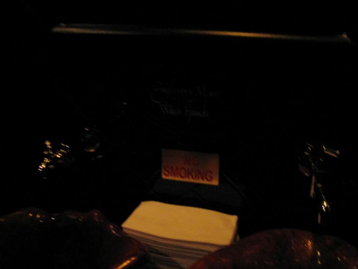 Employees Must Wash Hands, Pegu Club, 77 West Houston Street, 2nd Floor, SoHo, Lower Manhattan, October 14, 2010