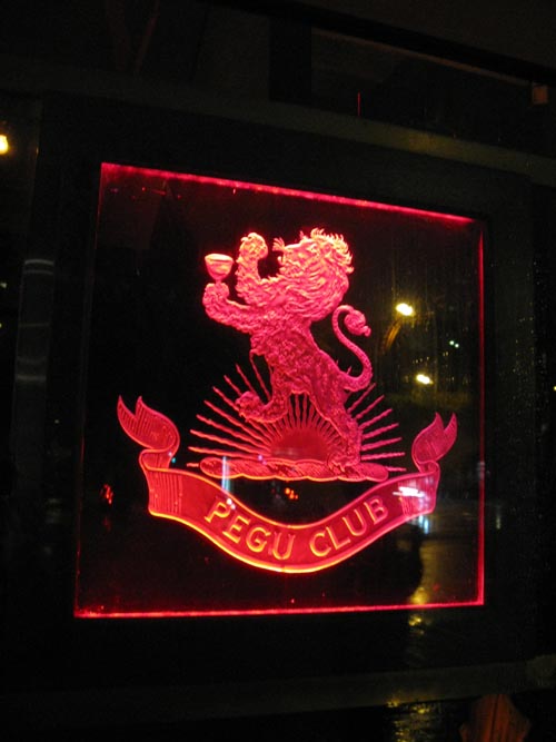 Pegu Club, 77 West Houston Street, 2nd Floor, SoHo, Lower Manhattan