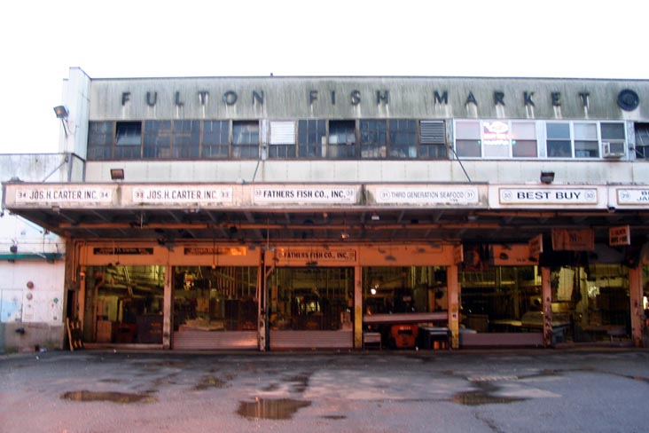 Fulton Fish Market, South Street Seaport Historic District, Lower Manhattan
