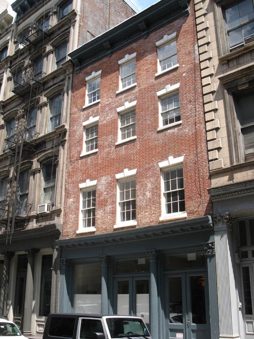 74 Franklin Street, Tribeca, Lower Manhattan, August 8, 2011