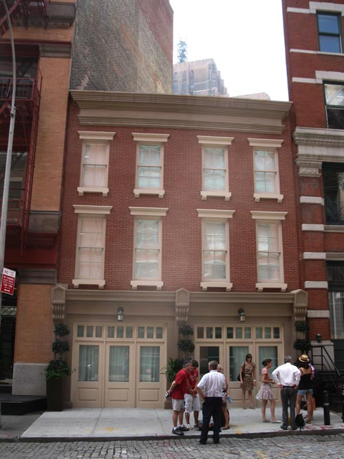 South Side of Franklin Street Between Hudson Street and Varick Street, Tribeca, Lower Manhattan, August 8, 2011