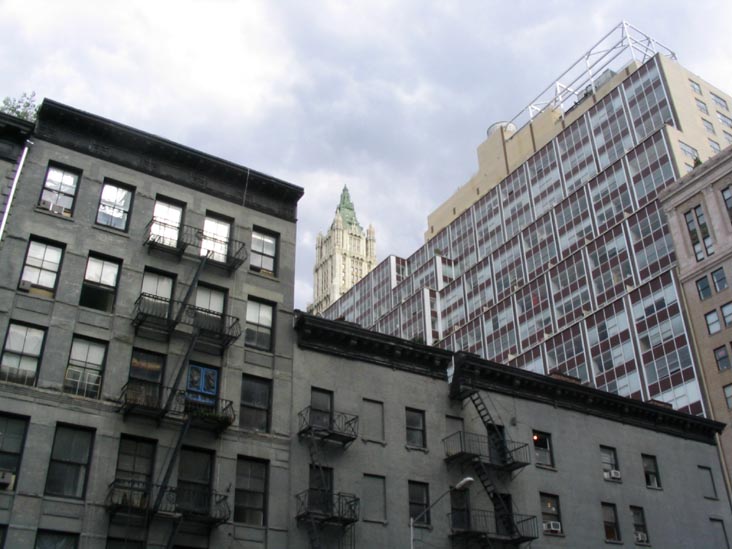 East Side of West Broadway Between Warren and Murray Streets, Tribeca, Lower Manhattan