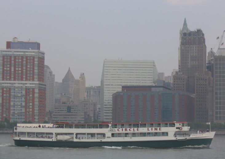 Circle Line Boat, Lower Manhattan Waterfront