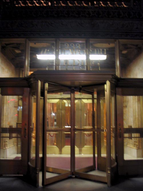 Woolworth Building, 233 Broadway, Lower Manhattan, January 11, 2008