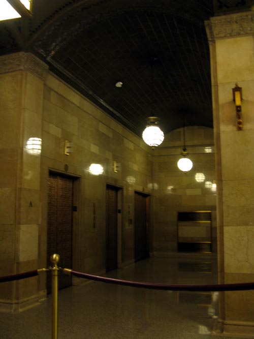 Elevators, 11 West 42nd Street, Midtown Manhattan