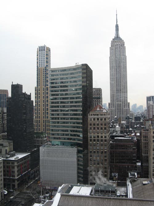 Empire State Building From 11 West 42nd Street, Midtown Manhattan