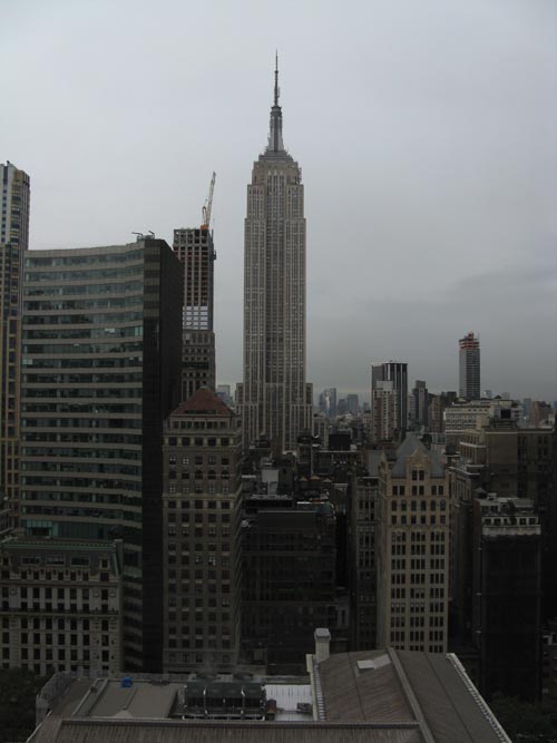 Empire State Building From 11 West 42nd Street, Midtown Manhattan, October 17, 2009