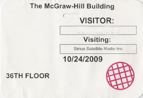 McGraw-Hill Building Pass
