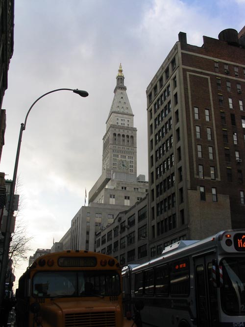 Met Life Building From East 23rd Street, Midtown Manhattan, March 18, 2004