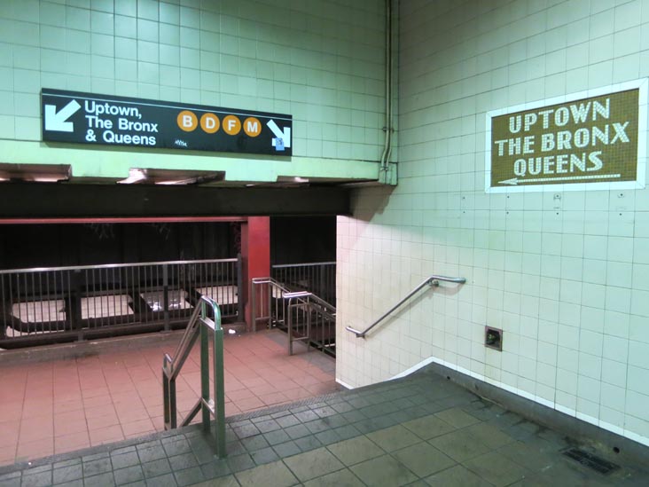 34th Street-Herald Square Subway Station, Midtown Manhattan, February 21, 2013