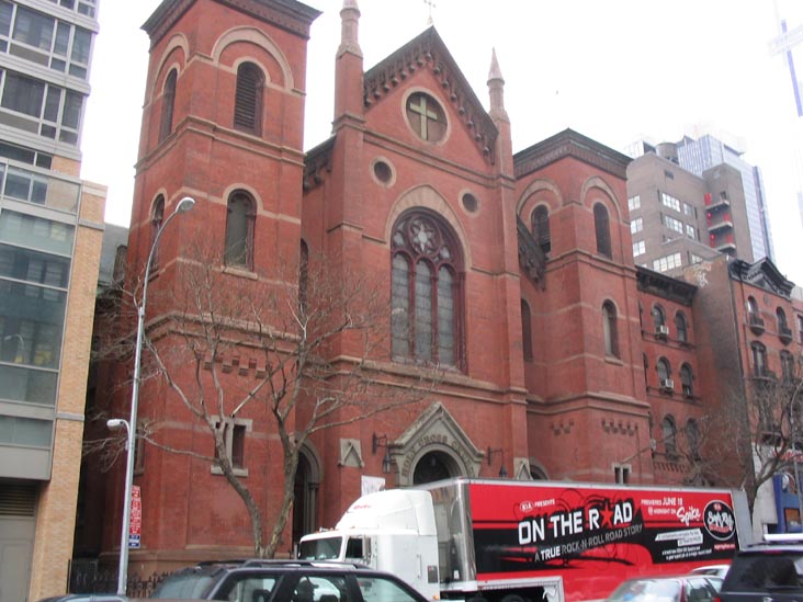 Holy Cross Church, 333 West 42nd Street, Midtown Manhattan