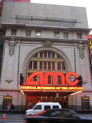 AMC Empire 25, 234 West 42nd Street (Former Empire Theatre Facade), Midtown Manhattan