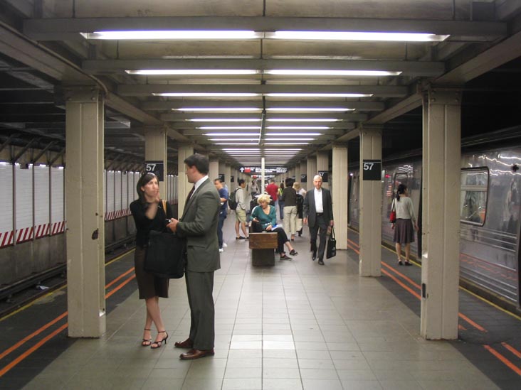 57th Street-Seventh Avenue Subway Station, Midtown Manhattan, August 17, 2004