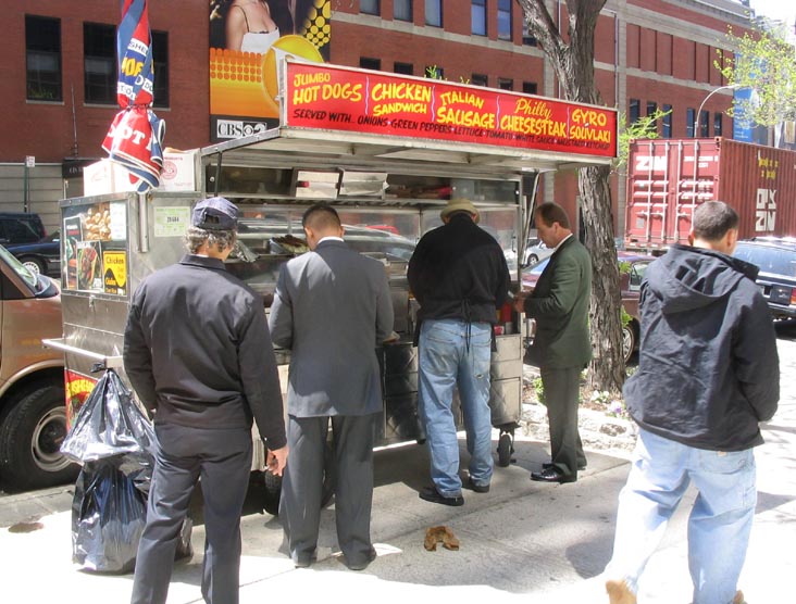 Street Vendor, North Side of 57th Street Between Tenth and Eleventh Avenues, Midtown Manhattan