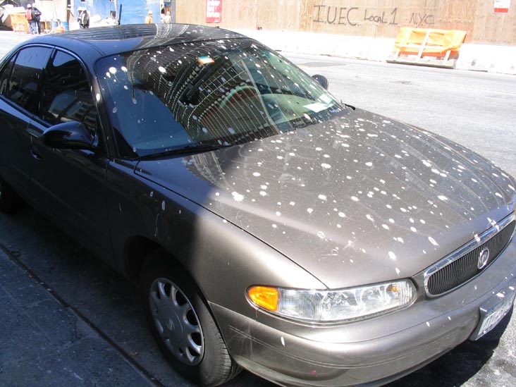 Car, Eleventh Avenue and 57th Street, SW Corner, Midtown Manhattan