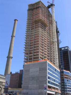 Eleventh Avenue and 57th Street, NW Corner, Midtown Manhattan