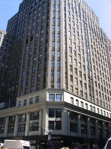 Eighth Avenue and 57th Street, NE Corner, Midtown Manhattan