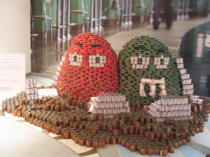 Ted Moudis Associates' "Melt In Your Mouth, Not On Your Cans" Entry, Canstruction 2005