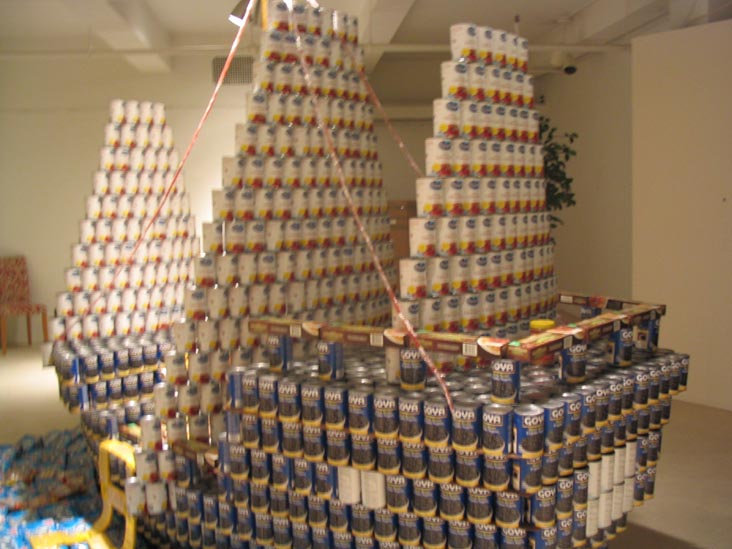 Severud Associates Consulting Engineers' "Pirates of the Can-obean" Entry, Canstruction 2005