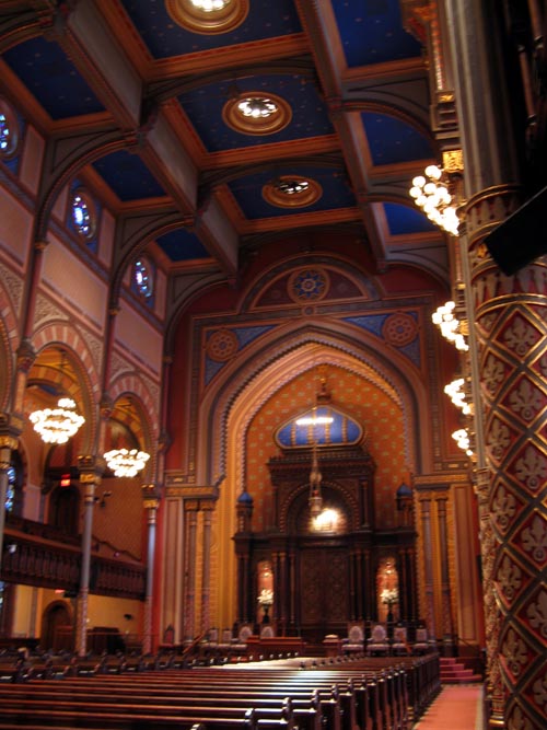 Central Synagogue, 652 Lexington Avenue at 55th Street, Midtown Manhattan