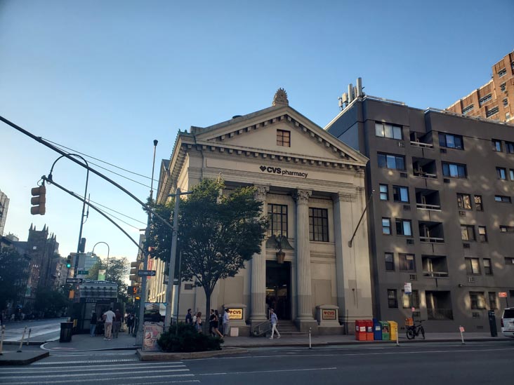 New York Savings Bank Building, 81 Eighth Avenue, Chelsea, Manhattan, August 23, 2025