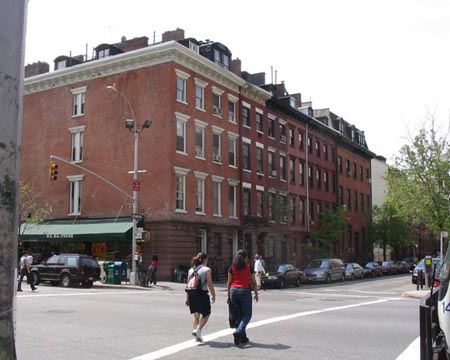 Ninth Avenue and 22nd Street, SW Corner, Chelsea, Manhattan