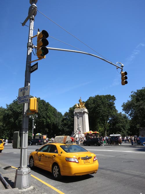 Maine Monument, Columbus Circle, Midtown Manhattan, September 7, 2013