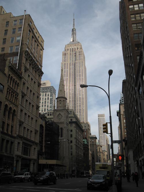 Empire State Building, Midtown Manhattan, December 12, 2011