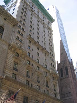 The Peninsula New York, 700 Fifth Avenue at 55th Street, Midtown Manhattan