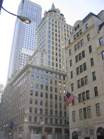 Crown Building, 730 Fifth Avenue at 57th Street, Midtown Manhattan