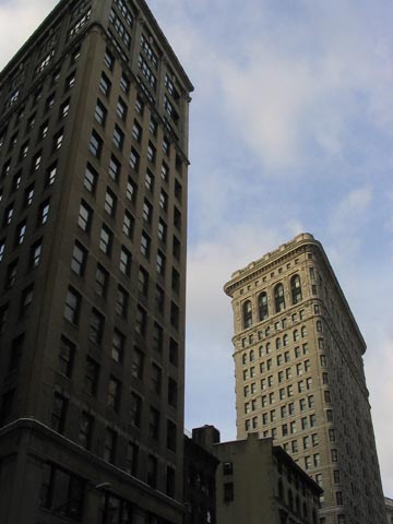 Flatiron Building, View From South Along Fifth Avenue, Midtown Manhattan