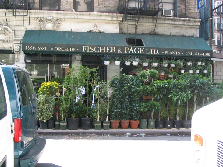 Fischer & Page, 136 West 28th Street, Midtown Manhattan, May 2, 2005
