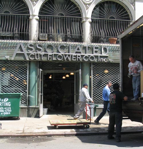 Associated Cut Flower Company, 131 West 28th Street, Midtown Manhattan, May 2, 2005