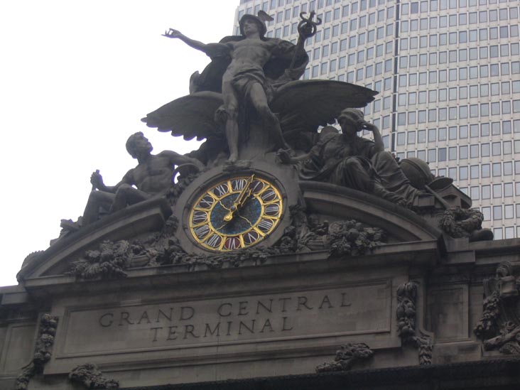 Grand Central Terminal Sculptural Group, 42nd Street, Midtown Manhattan