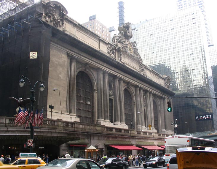 Grand Central Terminal from the Southwest, Midtown Manhattan