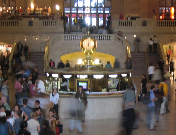 Information Desk, Main Hall, Grand Central Terminal, Midtown Manhattan