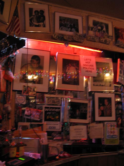 Jimmy's Corner, 140 West 44th Street, Midtown Manhattan, December 6, 2008