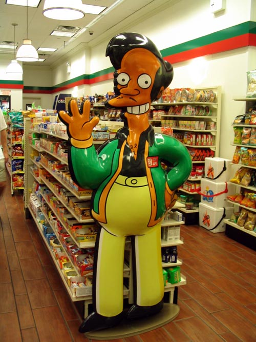 Apu, 7-Eleven Kwik-E-Mart, 345 West 42nd Street, Midtown Manhattan