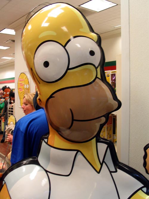 Homer, 7-Eleven Kwik-E-Mart, 345 West 42nd Street, Midtown Manhattan