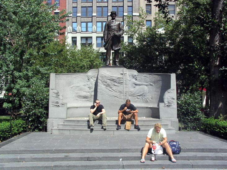 Admiral David Glasgow Farragut Monument, Madison Square Park, Midtown Manhattan
