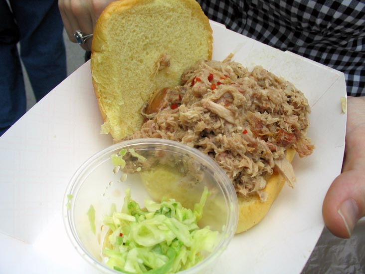 Whole Hog & Coleslaw, Mitchell's BBQ, 5th Annual Big Apple Barbecue Block Party, Madison Square Park, Midtown Manhattan, June 10, 2007
