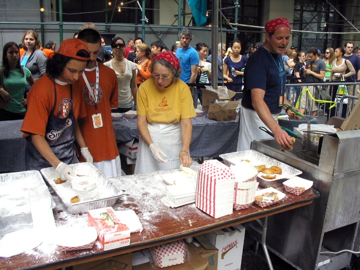 Stehling Brothers Fried Pies, 5th Annual Big Apple Barbecue Block Party, Madison Square Park, Midtown Manhattan, June 10, 2007