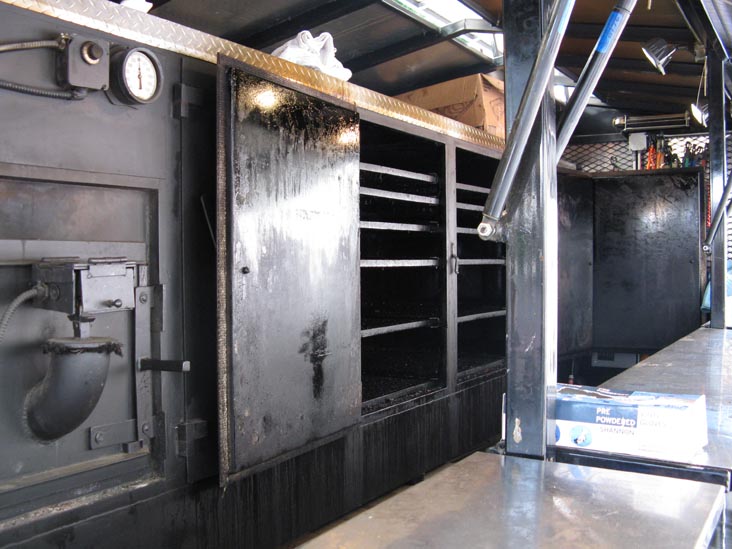 Smoker, 7th Annual Big Apple Barbecue Block Party, Madison Square Park, Midtown Manhattan, June 14, 2009