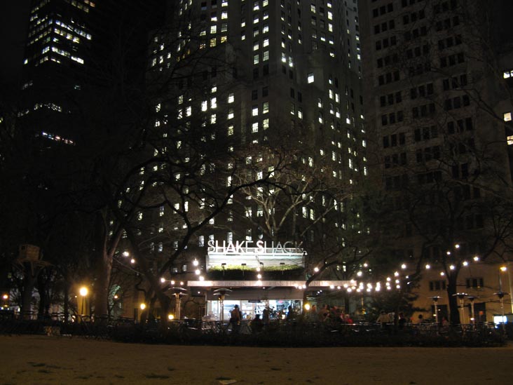 Shake Shack, Madison Square Park, Midtown Manhattan, December 5, 2008