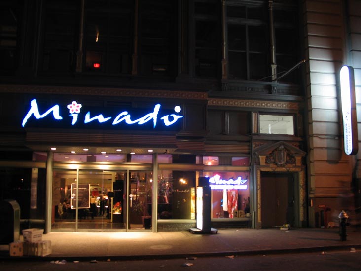 Minado, 6 East 32nd Street, Midtown Manhattan