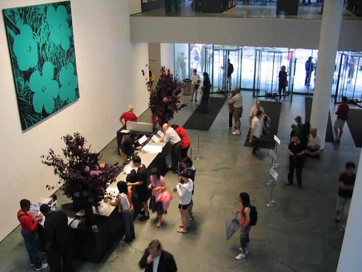 1st Floor Lobby, Museum of Modern Art, 11 West 53 Street, Midtown Manhattan