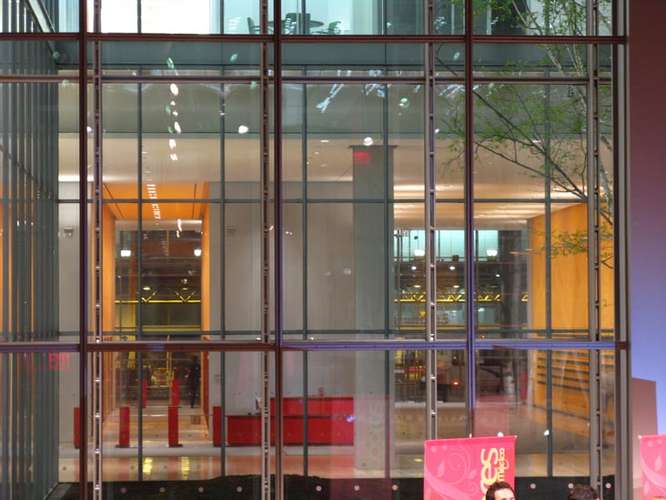 TheTimesCenter, 242 West 41st Street, New York Times Building, Midtown Manhattan, April 22, 2009