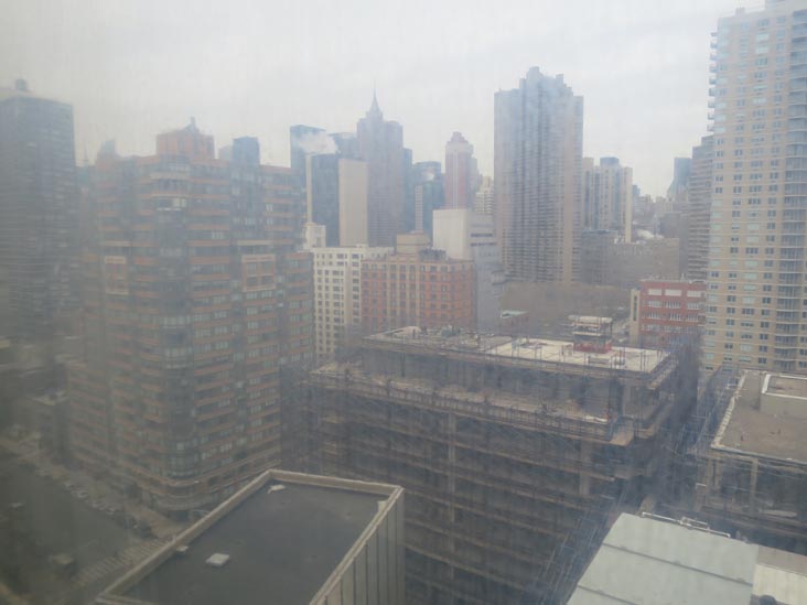 View From NYU Langone Medical Center, 550 First Avenue, Midtown Manhattan, March 7, 2014