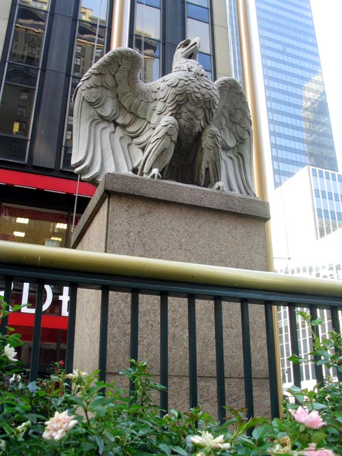 Penn Station Eagle, New York Pennsylvania Station, Seventh Avenue Entrance, Midtown Manhattan